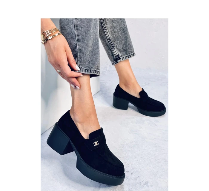 Dámske mokasíny NS382P čierne - Inello