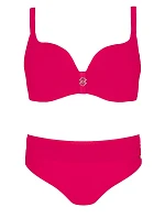 Dámske dvojdielne plavky S940V1CU4 Alcudia 4 tmavo ružová - Self