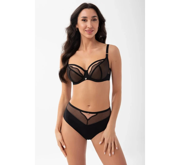 Dámská podprsenka Ida model 21911500 Černá - Gorsenia