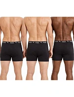 Pánské boxerky Puma Long 3-Pack černé pohodlné
