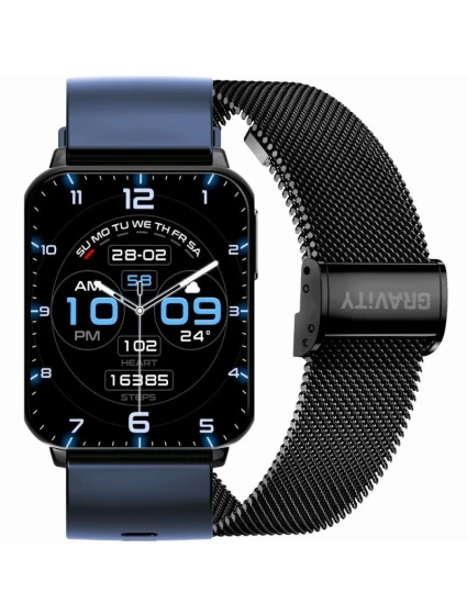 Chytré hodinky Navy Black 2 Stripes model 21807463 - Gravity Chytré hodinky Navy Black 2 Stripes model 21807463 - Gravity