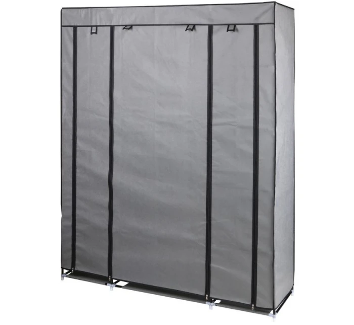 TEXTILNÁ ZÁHRADA 175x133x43cm TEMNE ŠEDÁ 28873 TEXTILNÁ ZÁHRADA 175x133x43cm TEMNE ŠEDÁ 28873