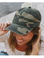Dad Hat 6 panelová baseballová kšiltovka  red model 22478967 - Atlantis Headwear