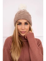 Fleecová čepice model 18749993 - K-Fashion Fleecová čepice model 18749993 - K-Fashion