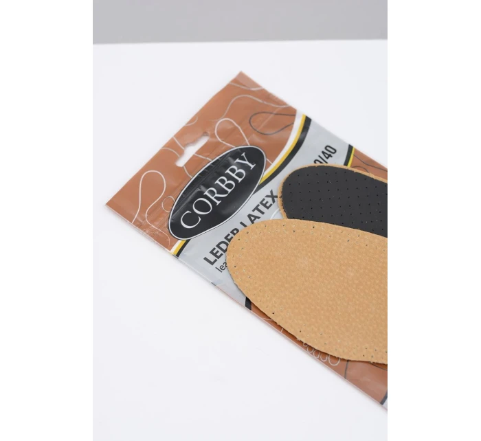 Corbby LEDER LATEX Dwuwarstwowe Skórzane Wkładki Z Węglem Aktywnym