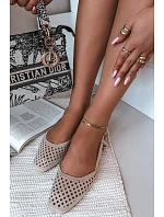 baleríny béžové Eko semiš model 21937754 - Boto