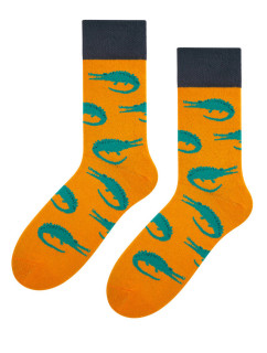 Ponožky Bratex POP-M-139 žlté