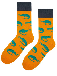 Ponožky Bratex POP-M-139 žluté