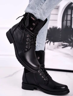 Dámské Kotníkové Boty Černé Perfecto