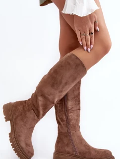 Hnedé zateplené dámske značky Heliofa