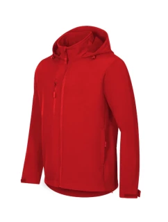 Trail pánska softshellová bunda červená