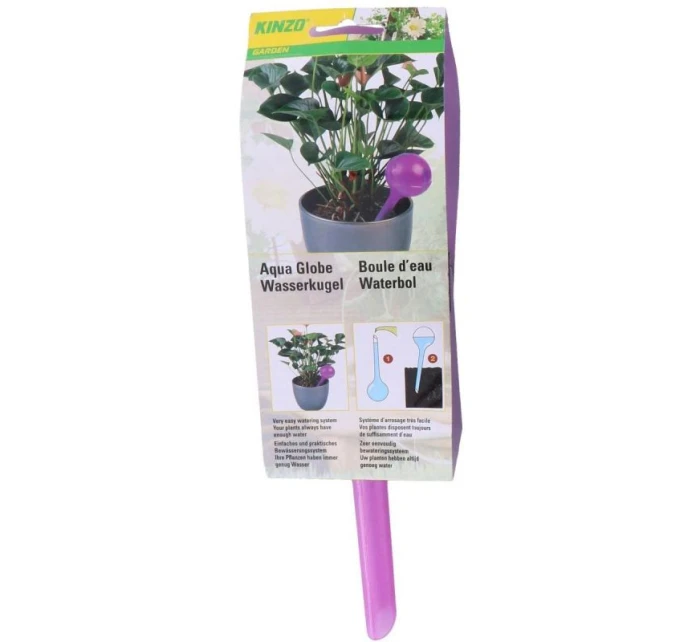 AUTOMATICKÝ DÁVKOVAČ VODY S GUĽÔČKAMI 250 ML FIALOVÝ