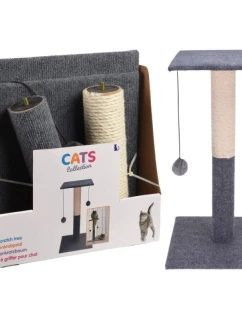 ŠKRABACÍ STROM PRE MAČKY 59CM 2 LOPTIČKY