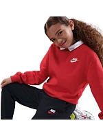 Detské športové nohavice Nike Sportswear Club Fleece Pants Black FD3008 015