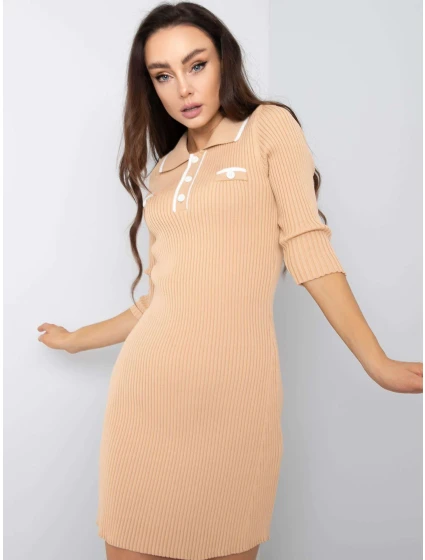 Šaty 269 SK model 14839916 velbloud - FPrice