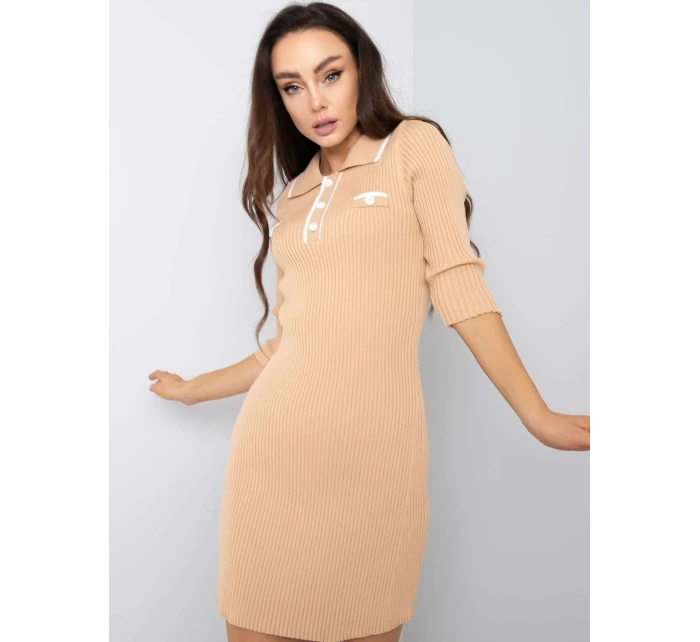 Šaty 269 SK model 14839916 velbloud - FPrice