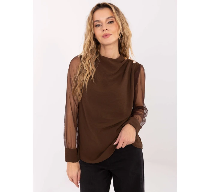 Bluzka MI BZ model 21757269 brązowy - FPrice