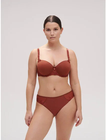 Podprsenka 131343 Andora hnedý gaštan 778 - Simone Péréle Podprsenka 131343 Andora hnedý gaštan 778 - Simone Péréle