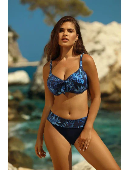 Dvojdielne plavky S 934 LU8 Blue 8 - Self Dvojdielne plavky S 934 LU8 Blue 8 - Self