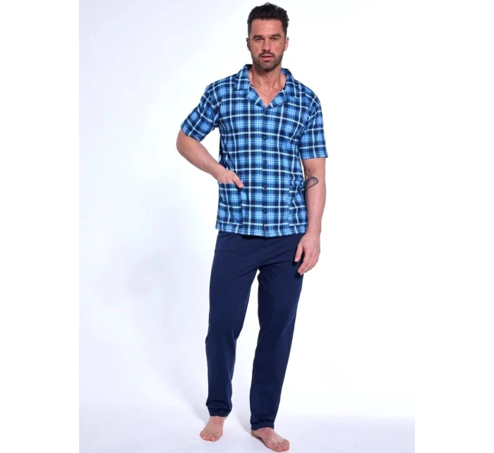 Cornette 318/53 cr/r 3XL-5XL pánske pyžamo bez zipsu Cornette 318/53 cr/r 3XL-5XL pánske pyžamo bez zipsu