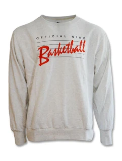 Pánske tričko Nike Standard Issue Crew Birch Basketball Heather/Pale Ivory - DA6741-051