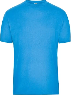 JN Pánské pracovní tričko z bio bavlny Solid 02. aqua model 22415126 - Daiber