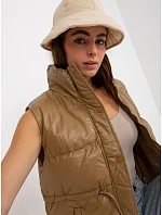 Kamizelka AI KZ camelowy model 22366177 - FPrice Kamizelka AI KZ camelowy model 22366177 - FPrice