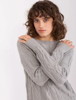 Sweter AT SW model 19040771 szary - FPrice