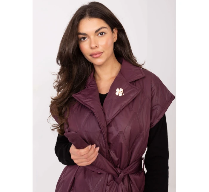 Kamizelka IT KZ model 21334702 bordowy - FPrice