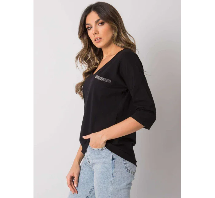 Blúzka RV BZ 7310.58 čierna Blúzka RV BZ 7310.58 čierna