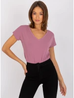 Tričko RV TS 4832.19P tmavoružové Tričko RV TS 4832.19P tmavoružové