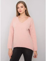 Sweter TW SW BI model 21717594 jasny różowy - FPrice Sweter TW SW BI model 21717594 jasny różowy - FPrice