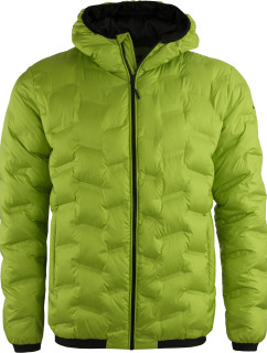 Pánska zimná bunda ALPINE PRO KREDAS limetkovo zelená