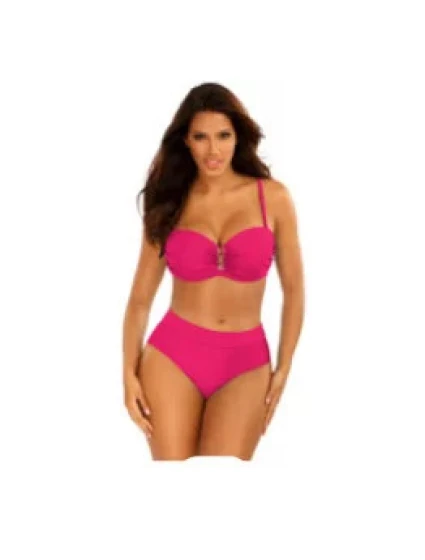 Dámske dvojdielne plavky Gold 1 S730CH1-2d tm. ružové - Self