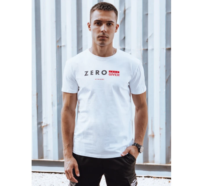 Pánské tričko s potiskem bílé Dstreet model 21978257 - FashionStreet