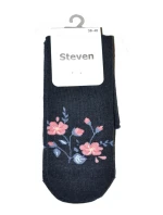 Vzorované netlačiace ponožky Steven art.099 35-40