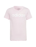 Bavlnené tričko Essentials Slim Fit Jr s lineárnym logom IC3152