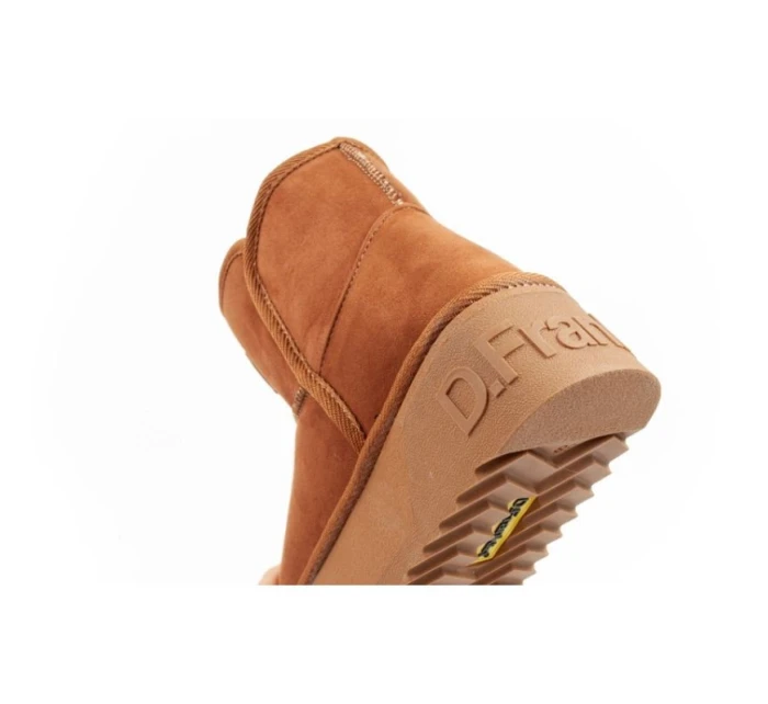 D.Franklin dámske snehové topánky zimné módne kožušinové zateplené topánky hnedé dámske