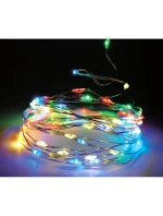 DRÔTENÉ SVETLÁ GIRLANDA NA BATÉRIE 40 VIEDOL VIACFAREBNÉ