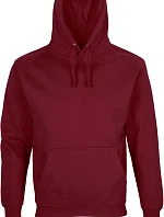 SOL'S Condor Unisex mikina s kapucňou 25.3815 bordová