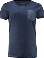 James Harvest Walcott T-Shirt Women Dámske tričko „Two-Tone“ 62.4009 tmavomodré