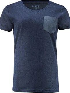 James Harvest Walcott T-Shirt Women Dámske tričko „Two-Tone“ 62.4009 tmavomodré
