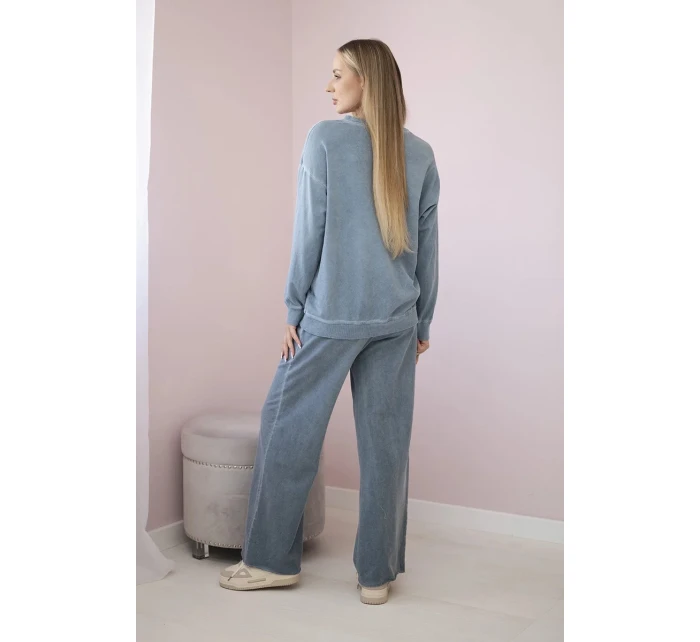 Bavlnený set Angel tepláky + nohavice denim Bavlnený set Angel tepláky + nohavice denim