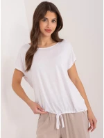 Bluzka model 19506522 biały - FPrice Bluzka model 19506522 biały - FPrice