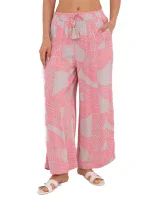 Nohavice D73771M62237G ružové