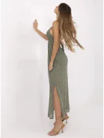 Šaty MI SK 88191.63 khaki Šaty MI SK 88191.63 khaki