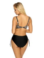 Dámske dvojdielne plavky CA-28/EX čierno-zlaté - Etna