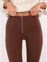 Dámske nohavice NM SP V3696.24 Tmavo hnedé - FPrice