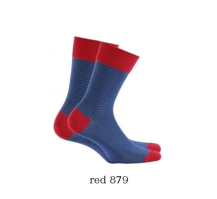 Pánske ponožky Wola Perfect Man vzorované W 94N03 Casual