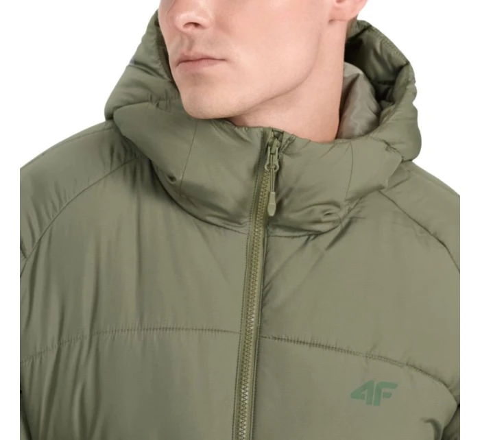 Pánská péřová bunda  khaki RAW25TDJA 43S pánské model 21720618 - 4F